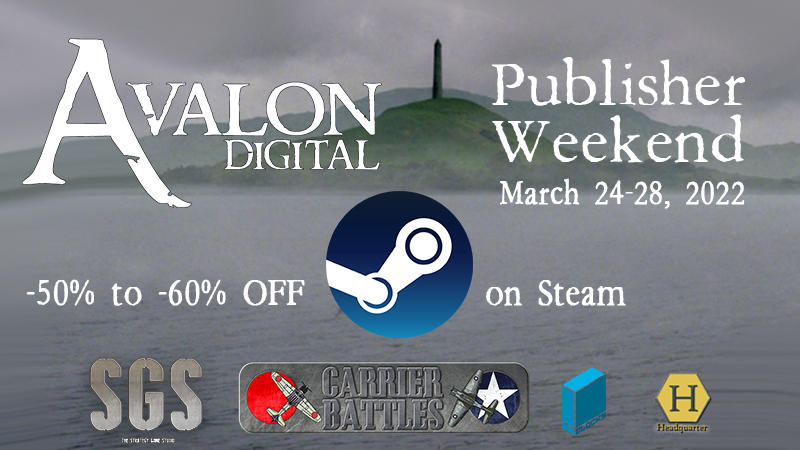 Avalon Publisher Weekend on Steam