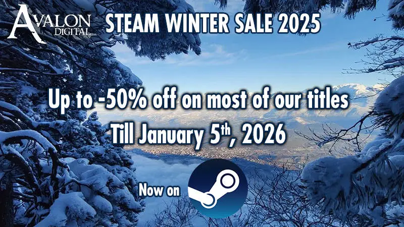Steam winter sales - Avalon Digital
